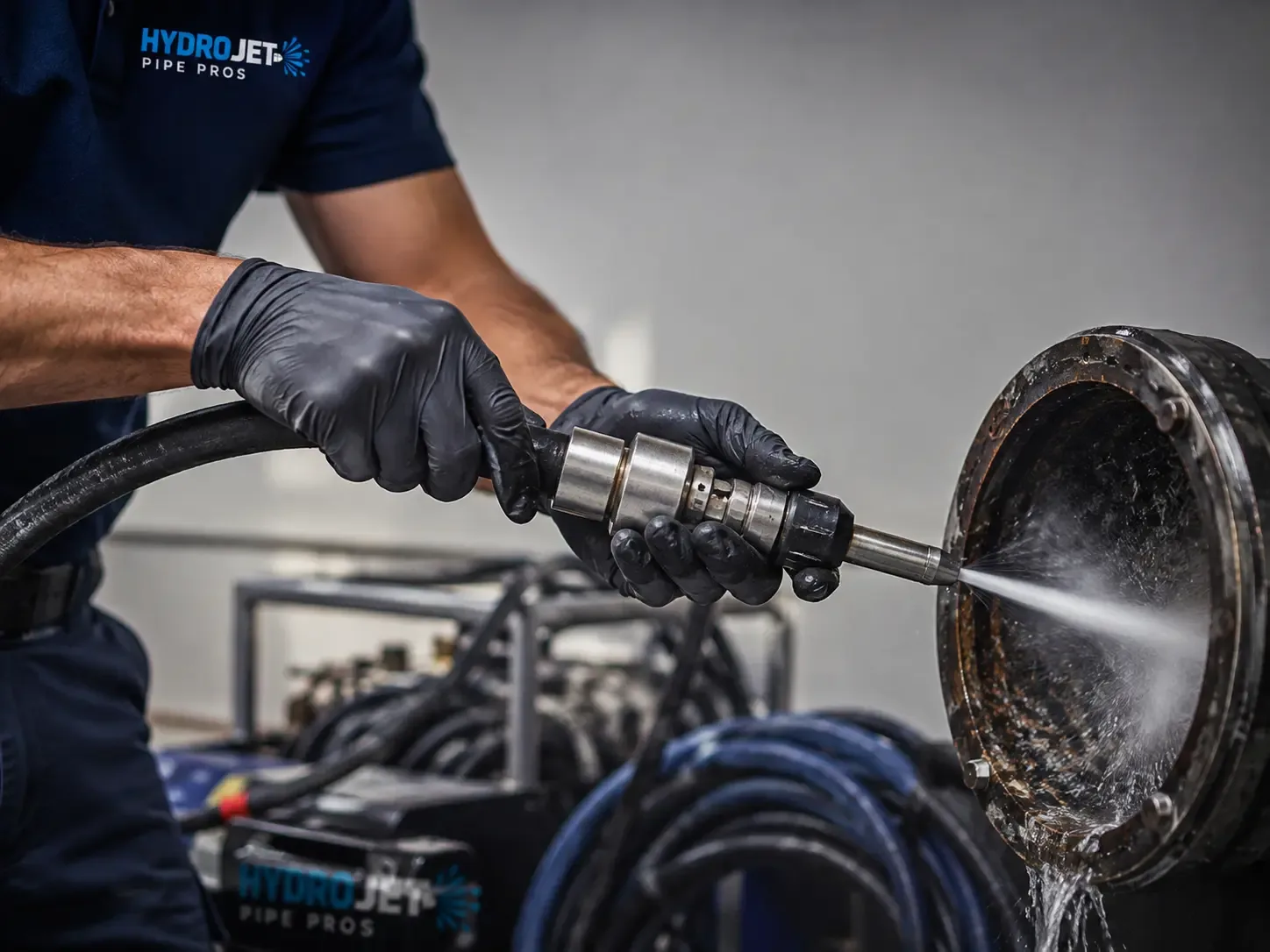 Hydro Jet Pipe Descaling in Flushing, OH